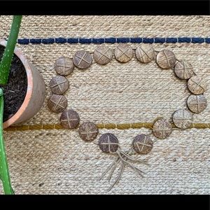 Coconut Shell Vintage Belt